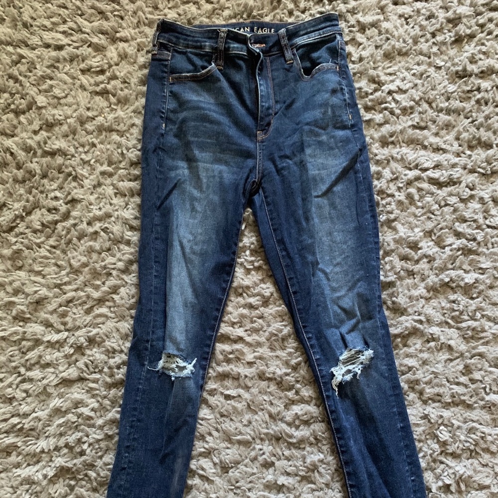 AMERICAN EAGLE SUPER HIGH RISE JEGGINGS